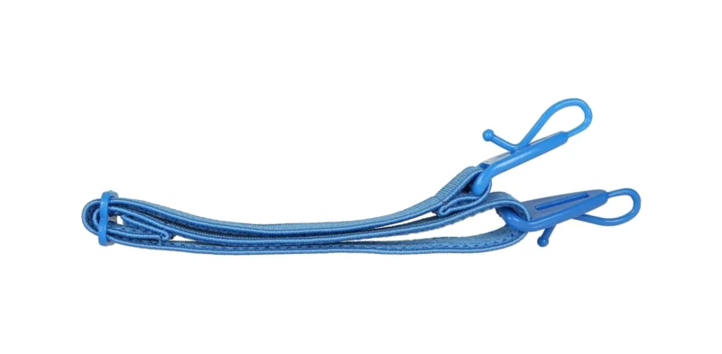 Regulowana gumka do okularów dla dzieci z bolcem granatowa