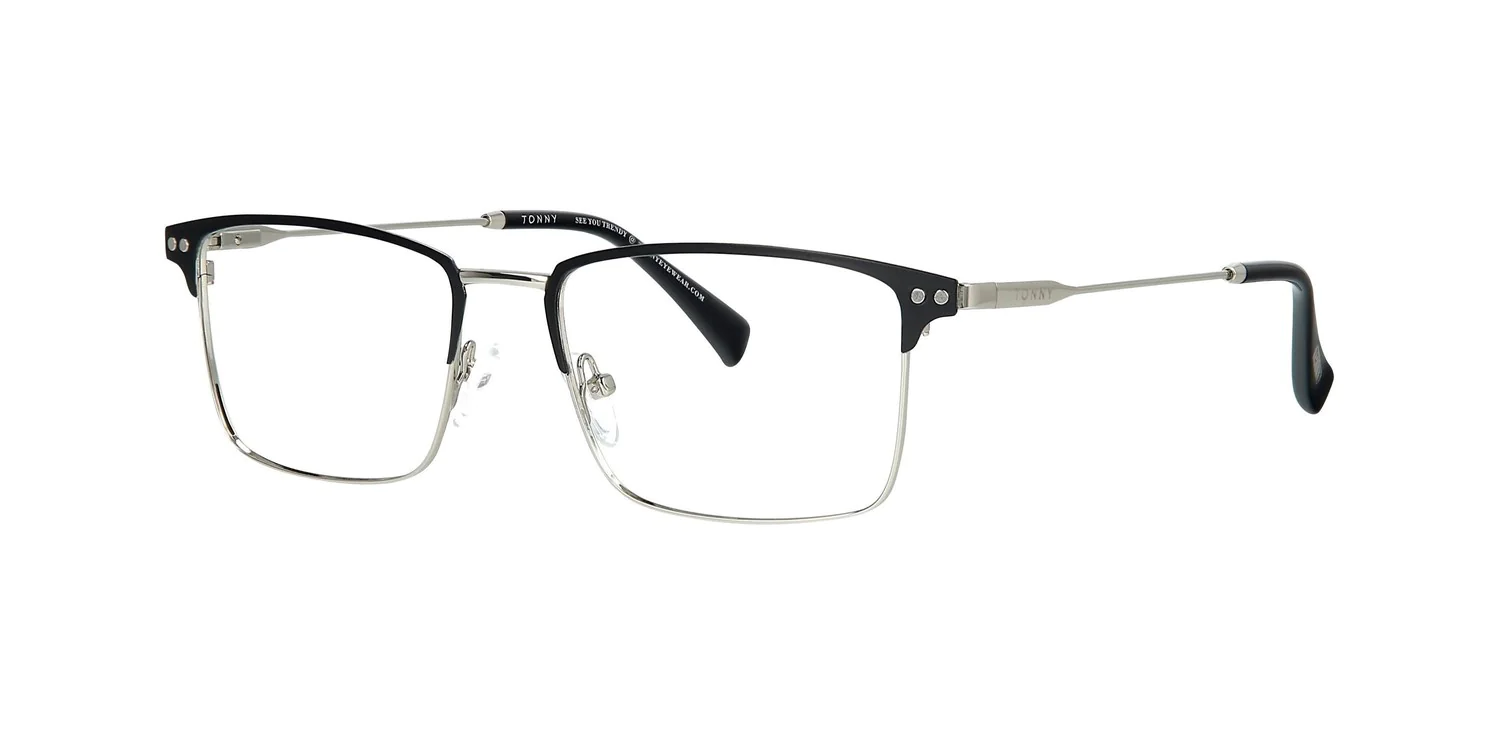 Optical frame with clip-on TONNY 0017C1