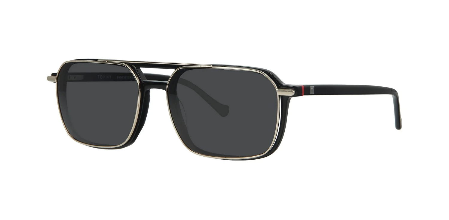 Optical frame with clip-on TONNY 0021AC1