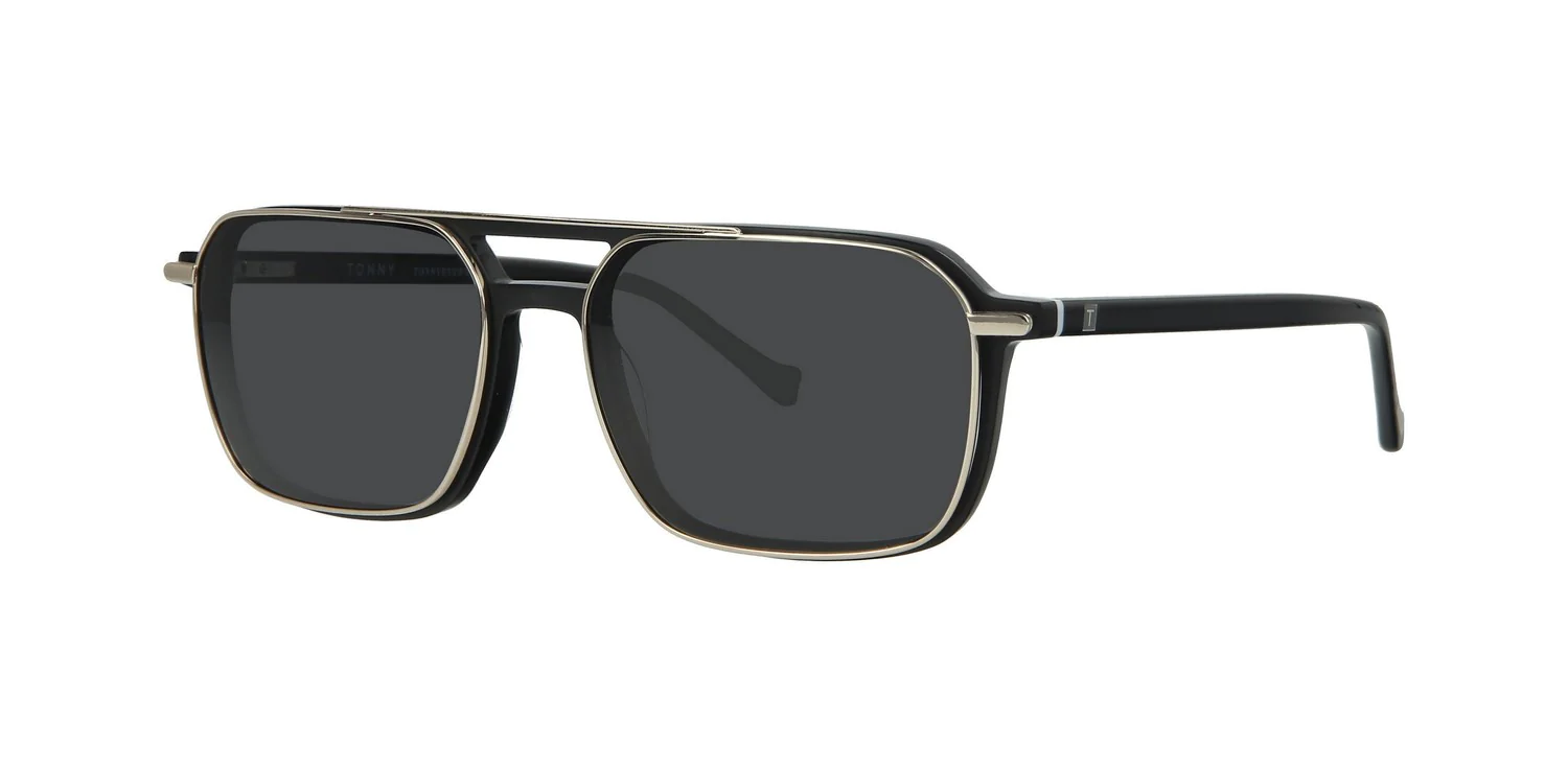 Optical frame with clip-on TONNY 0021AC4