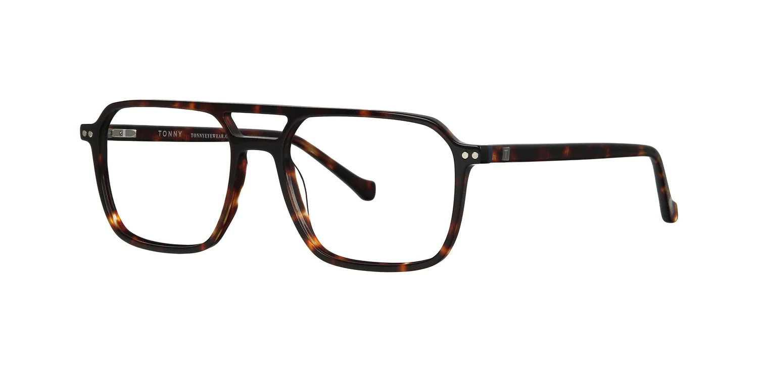 Optical frame with clip-on TONNY 0021C2