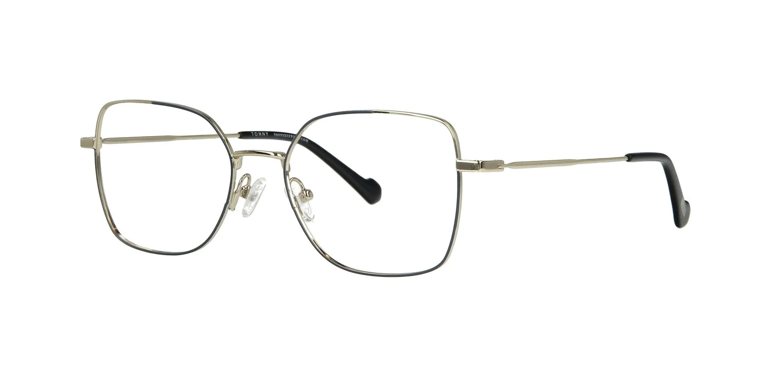 Optical frame with clip-on TONNY 0023AC1